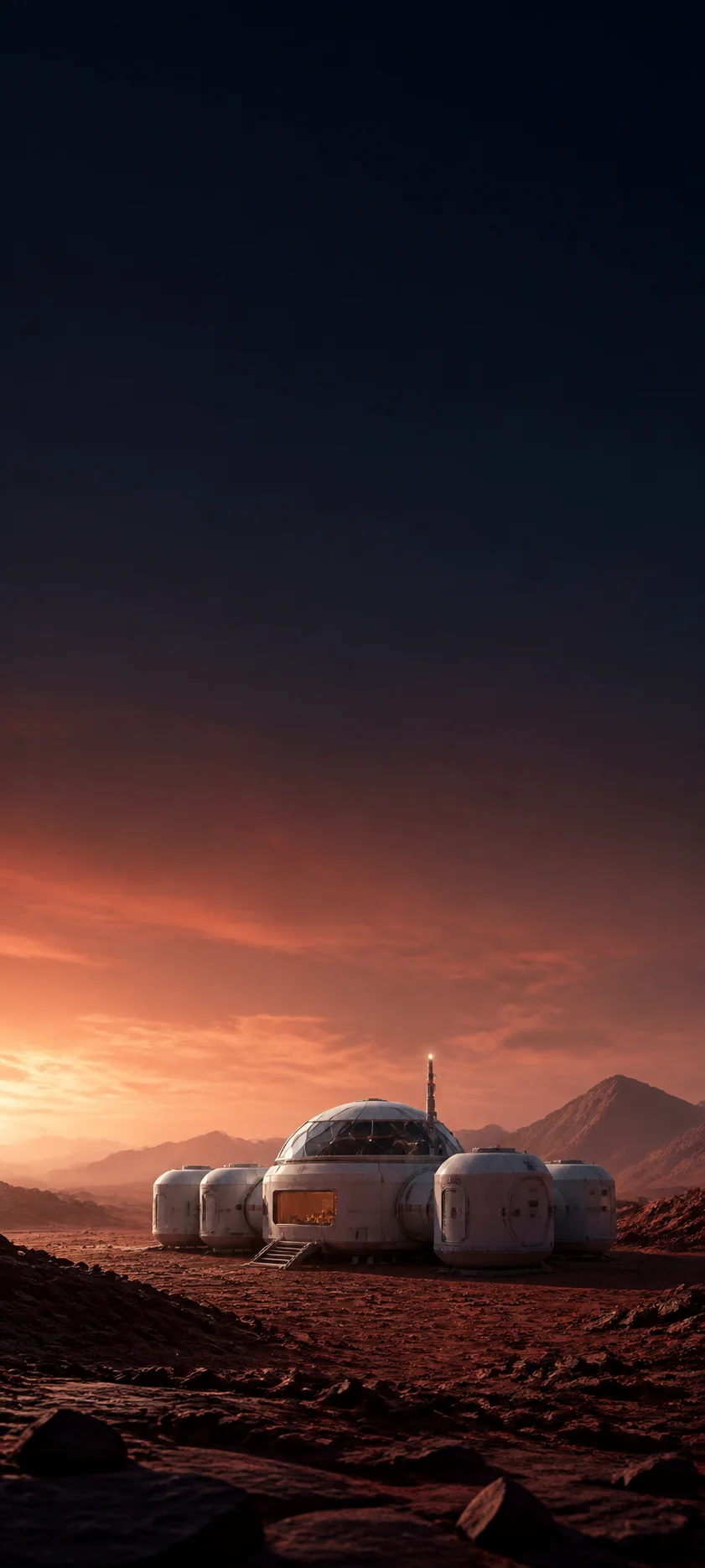 Minimal Iconic Mars Habitat
