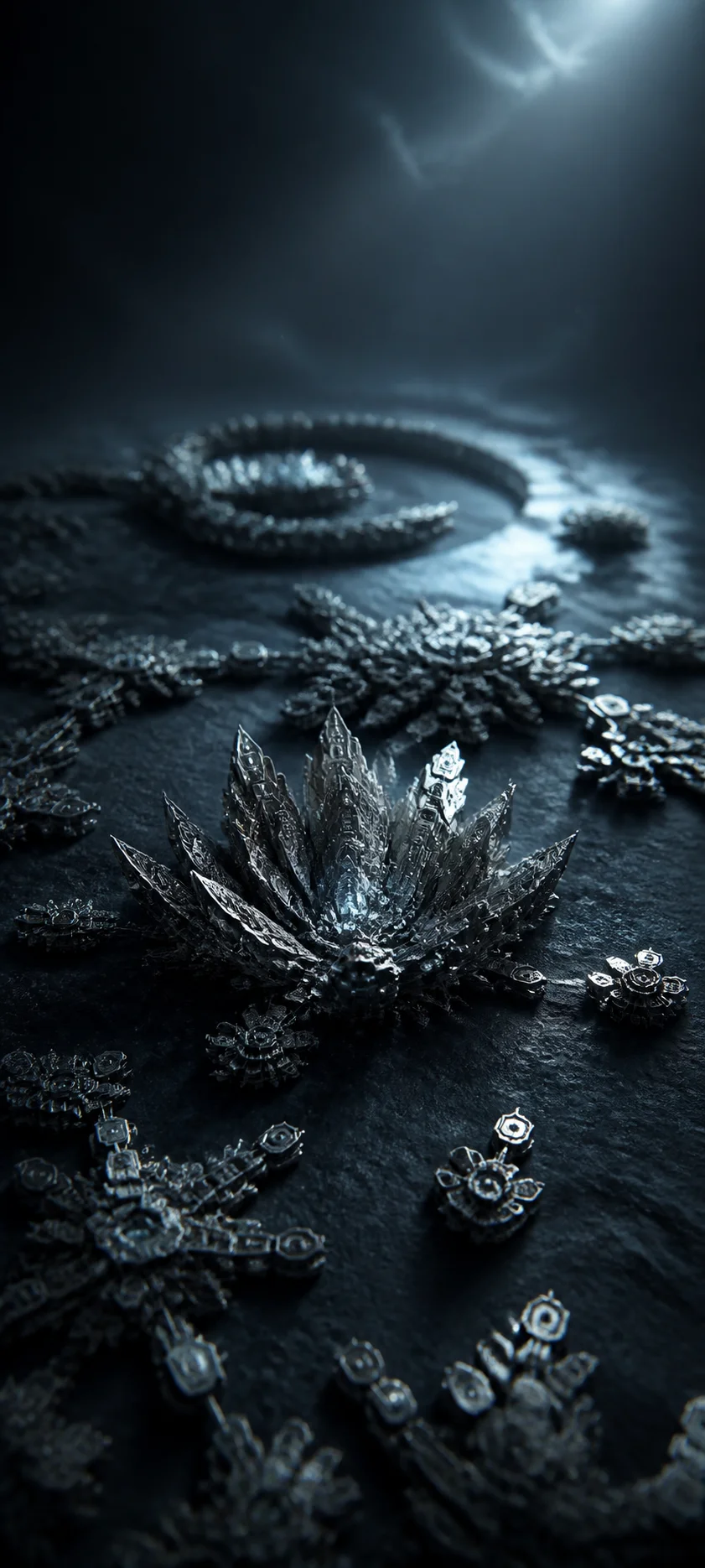 Moonlit Realm Nanotech Surface