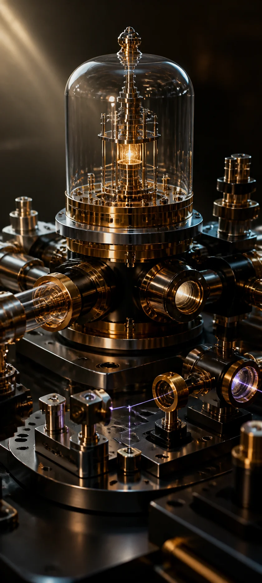 Painterly Prestige Atomic Clock