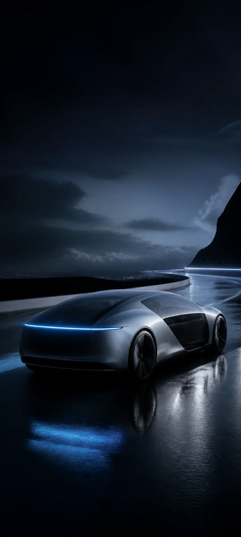 Painterly Prestige Autonomous Vehicle