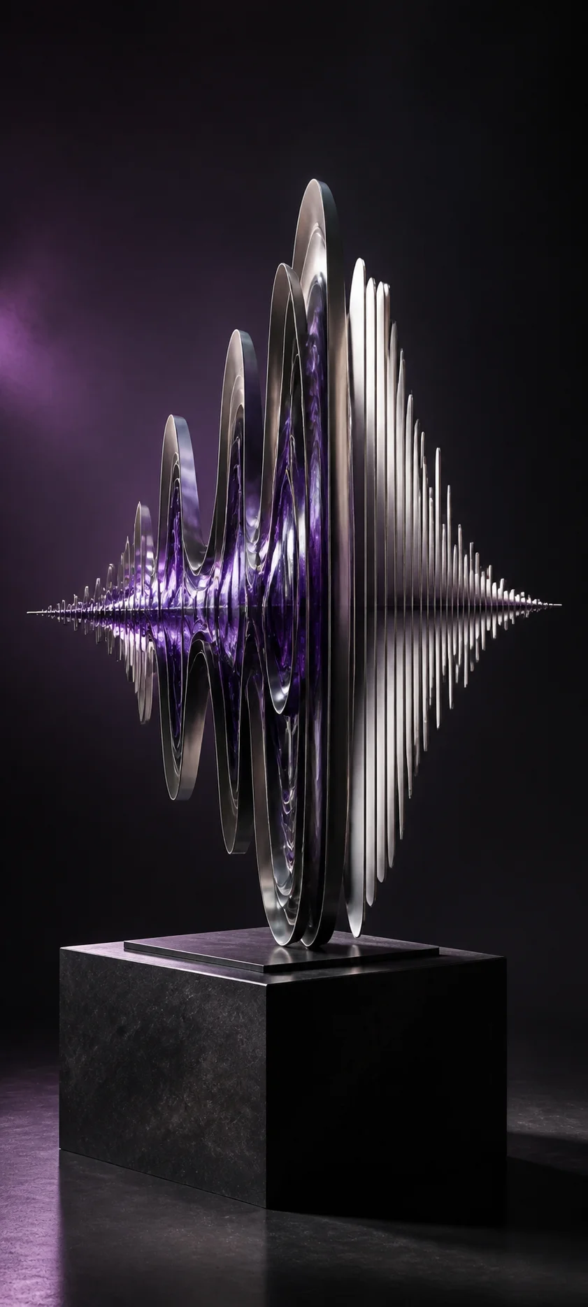 Painterly Prestige Waveform Sculpture
