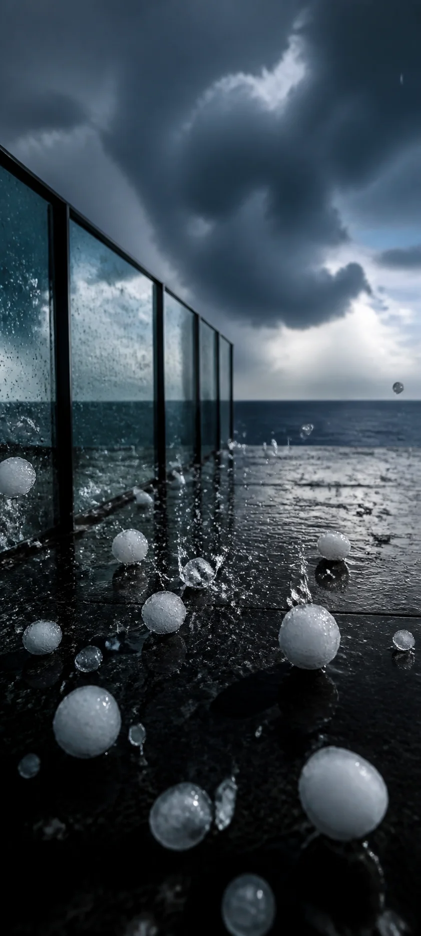 Editorial Detail Hailstorm Glass