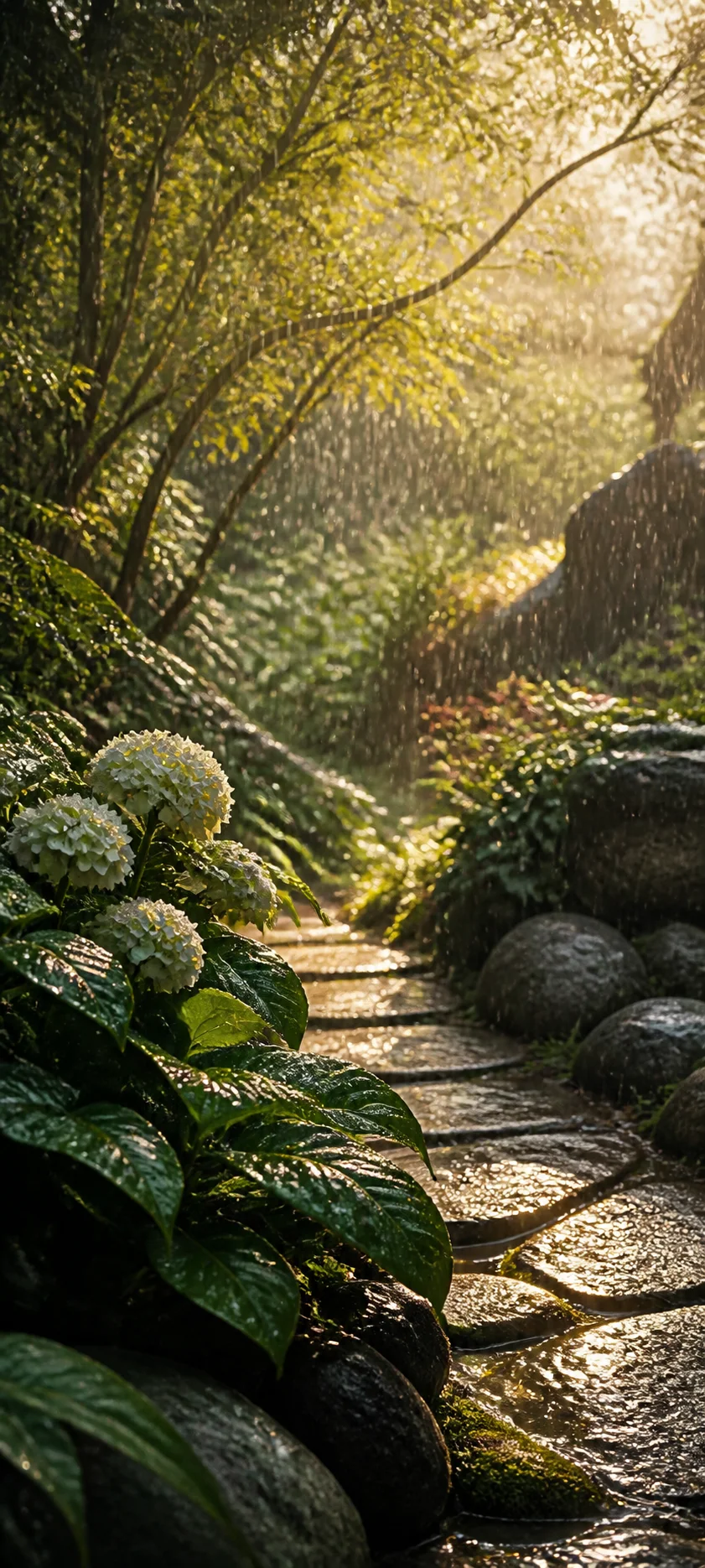 Editorial Detail Sunshower Garden