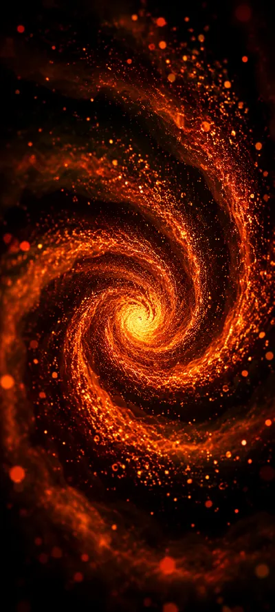 Ember Galaxy Spiral
