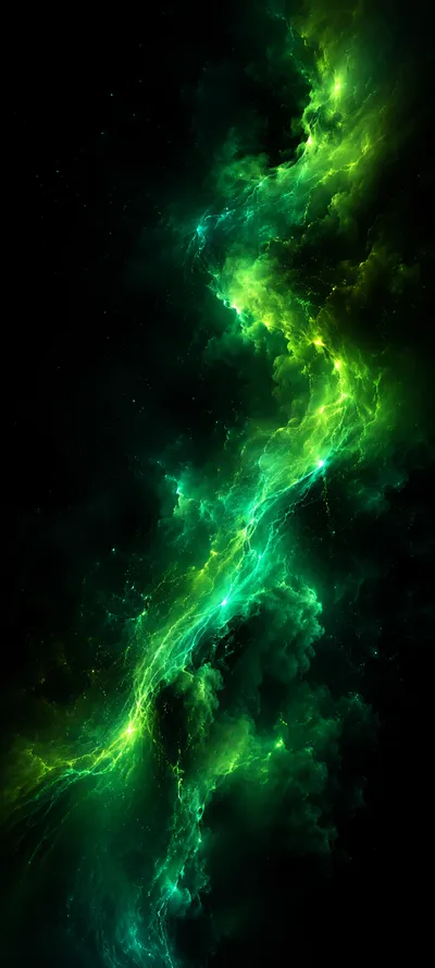 Emerald Lightning Nebula
