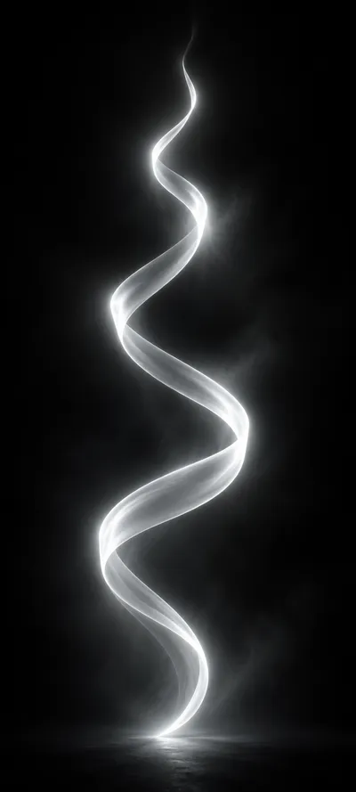 Ivory Smoke Ribbon