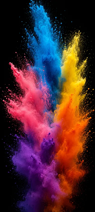 Rainbow Powder Burst