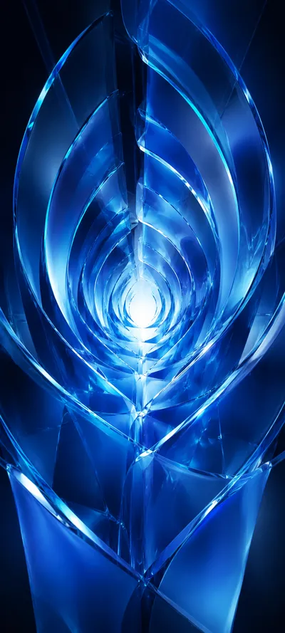 Sapphire Crystal Bloom
