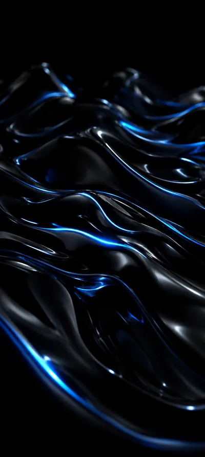 Sapphire Liquid Waves