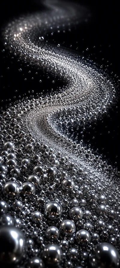 Silver Droplet Trail