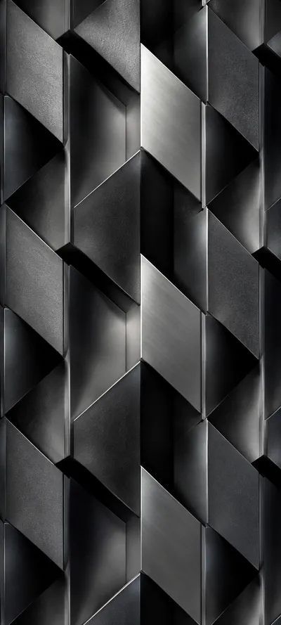 Slate Geometric Cubes