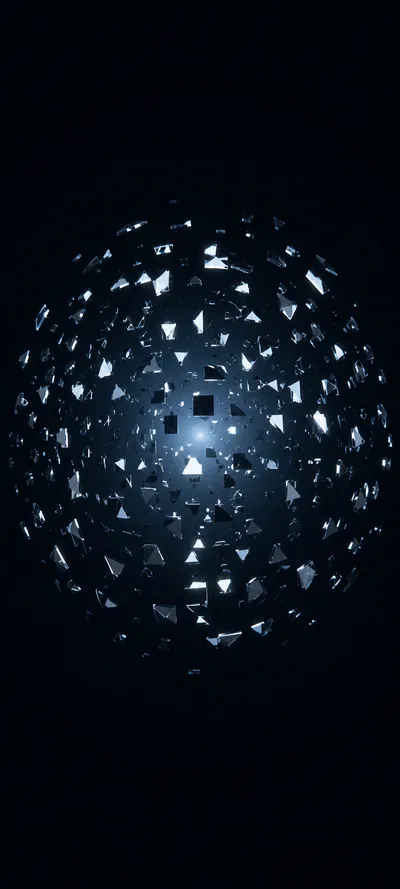 Sparkling Geo Sphere