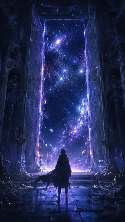 Cosmic Gateway Ancient Ruins