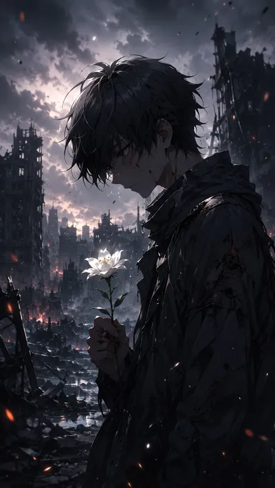 Ruined City Single Flower