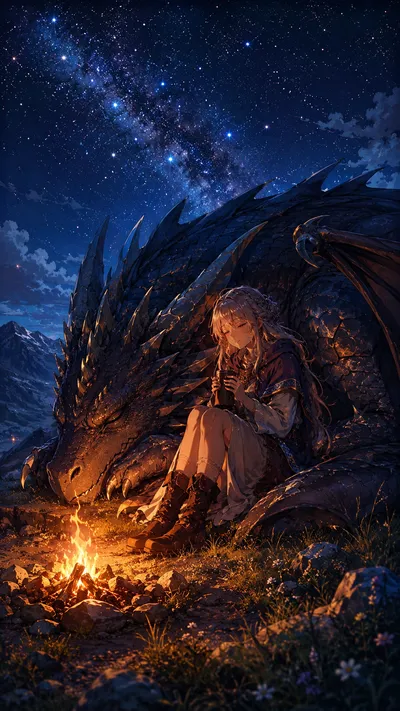 Sleeping Dragon Campfire Stars