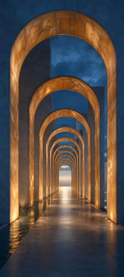 Blue Hour Gallery Amber Arches