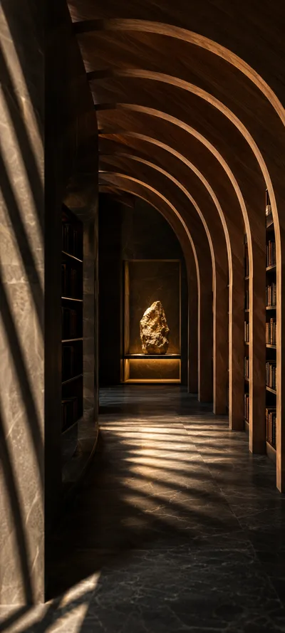 Sculptural Shadow Library