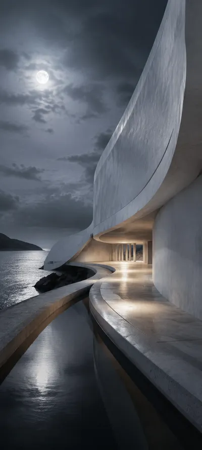 Silver Overcast Coastal Gallery