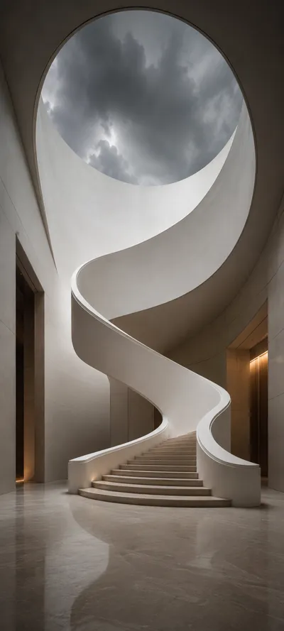 Storm Low Angle Staircase