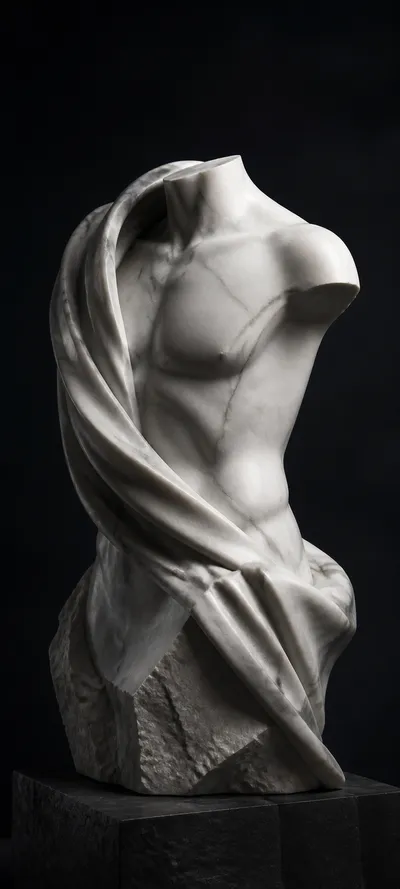 Chromatic Studio Marble Sculpture