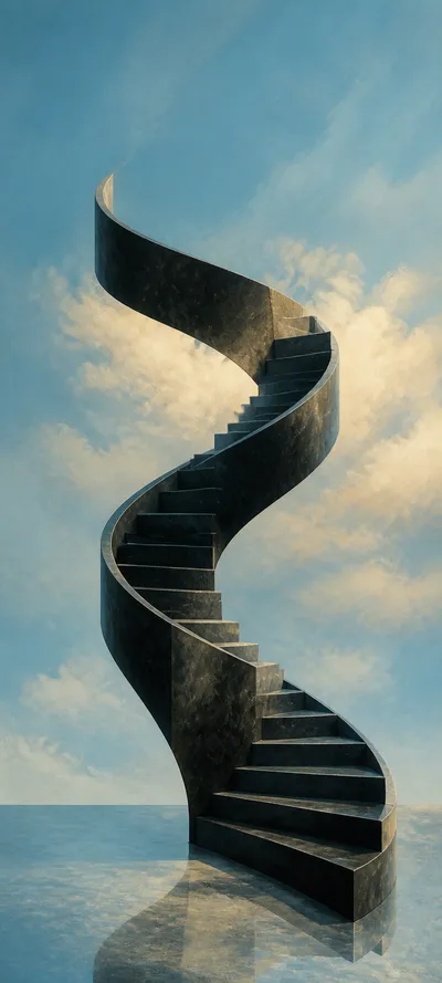 Chromatic Studio Surreal Stair