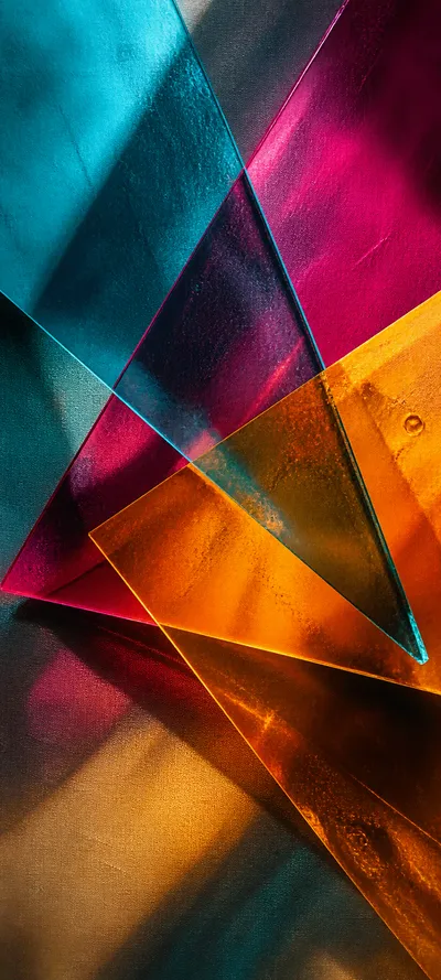 Material Study Prismatic Canvas