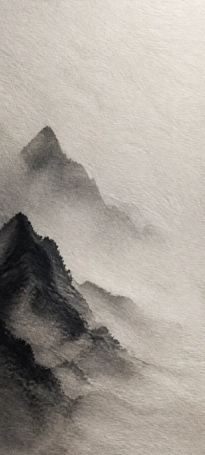 Material Study Sumi Mountain