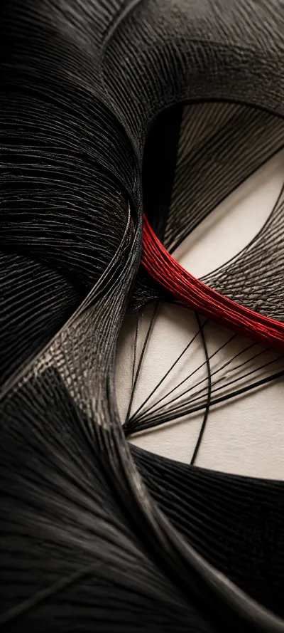 Material Study Thread Drawing
