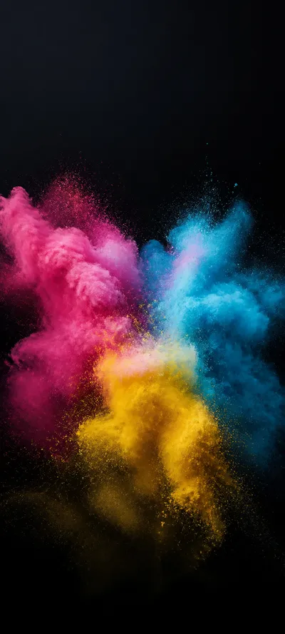 Minimal Masterwork Pigment Clouds