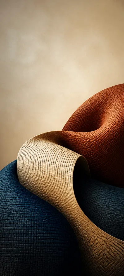 Minimal Masterwork Textile Abstraction