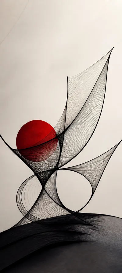 Minimal Masterwork Thread Drawing
