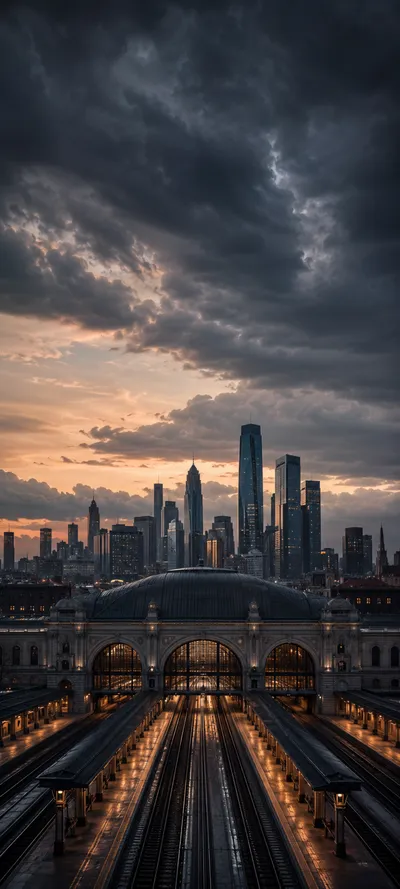 Storm Cloud Train Station
