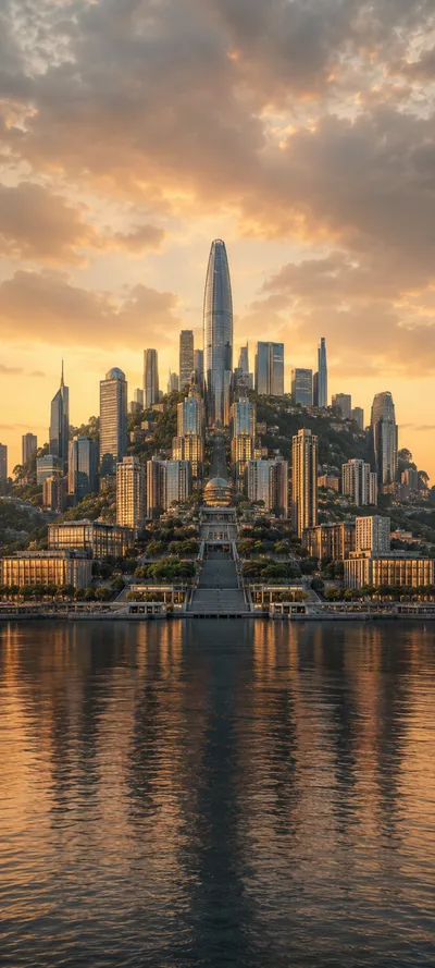 Symmetrical Golden Coast
