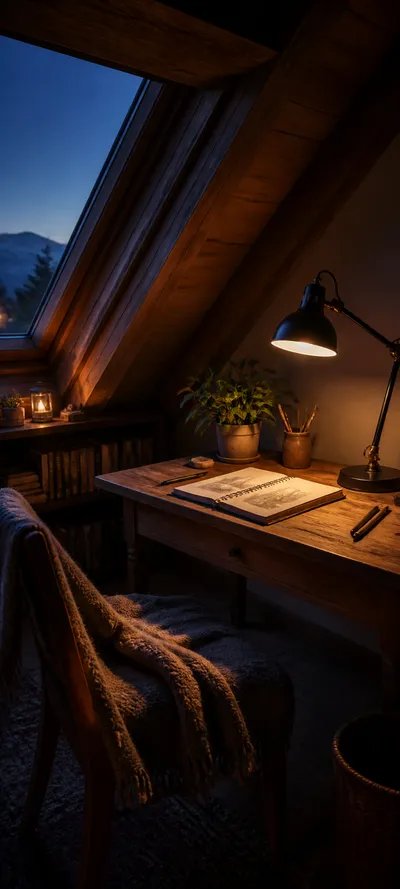 Blue Hour Attic Studio