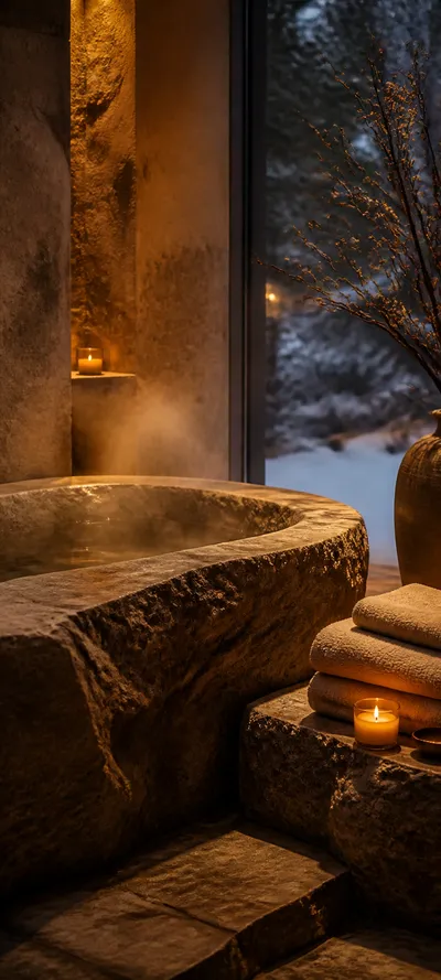 Blue Hour Candle Bath