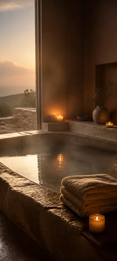 Cinematic Dawn Candle Bath