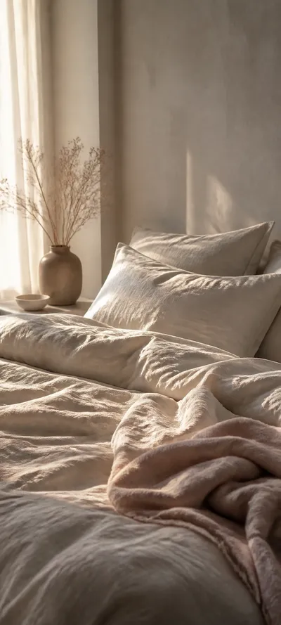 Cinematic Dawn Morning Bed