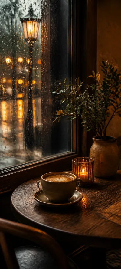 Editorial Detail Rainy Caf