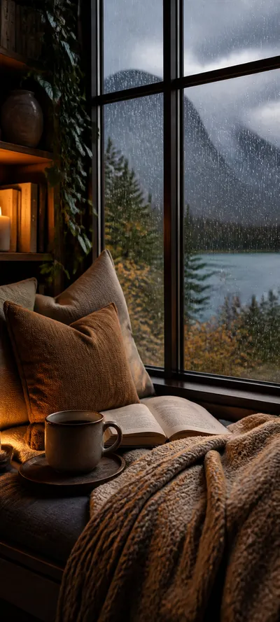 Editorial Detail Rainy Reading Nook