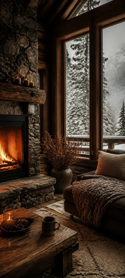 Editorial Detail Snow Cabin