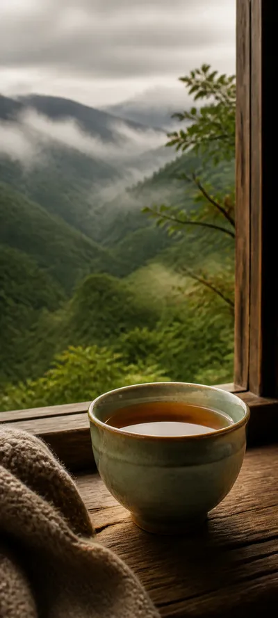 Editorial Detail Tea By The Window