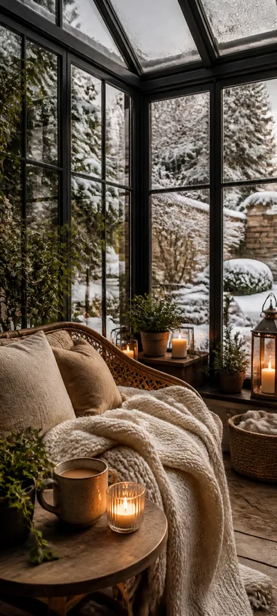 Editorial Detail Winter Conservatory