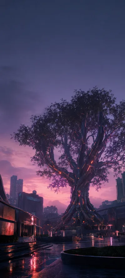 Cybernetic Tree Power Outage
