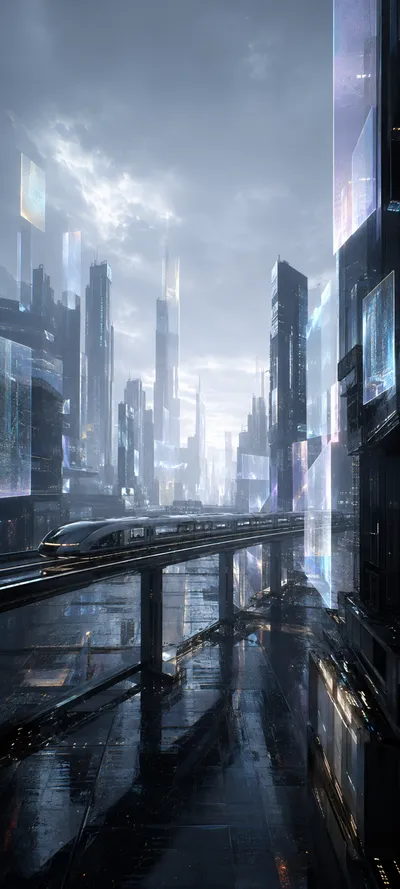 Near Black Holographic City