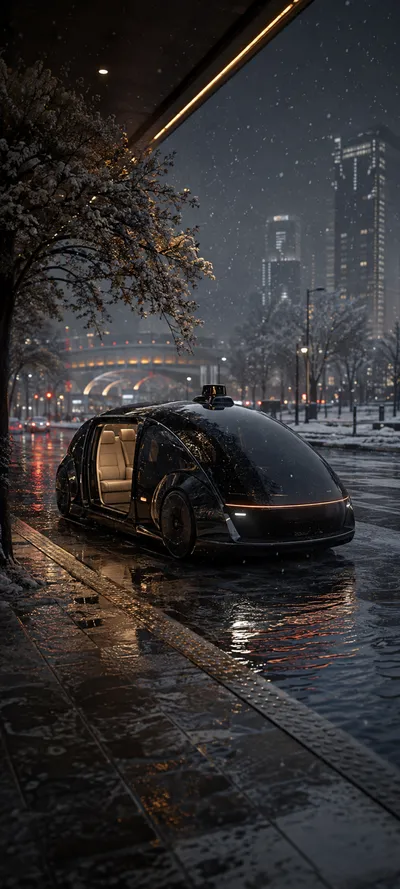 Snowfall Autonomous Taxi