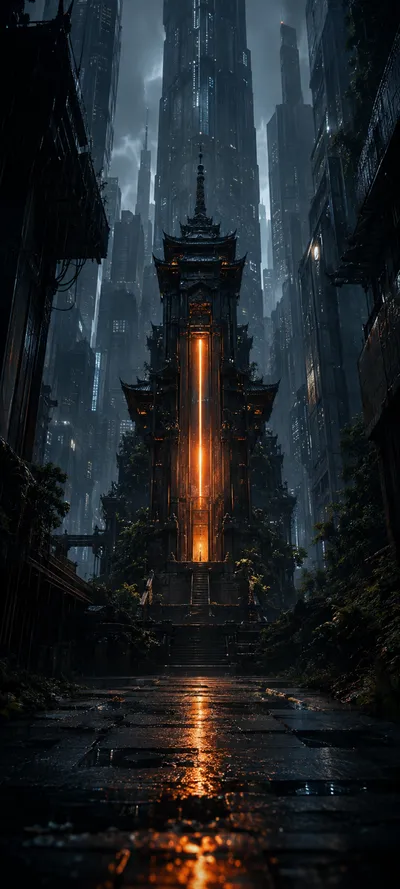 Temple Street Level Orange Light