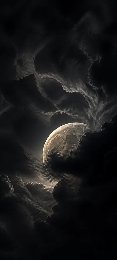 Epic Cinematic Charcoal Moon
