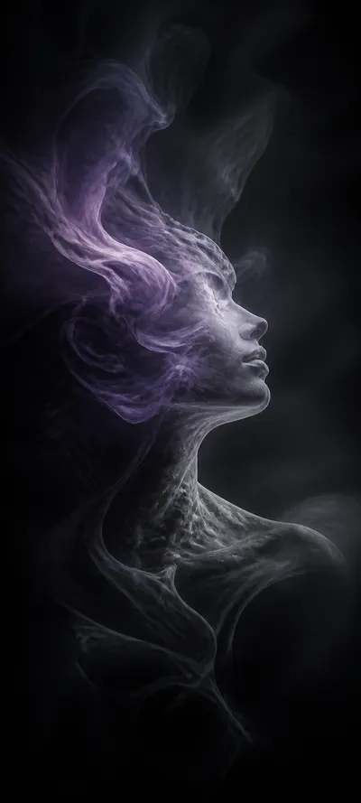Epic Cinematic Smoke Portrait