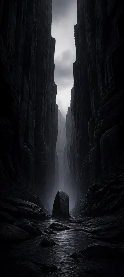 Minimal Iconic Basalt Canyon