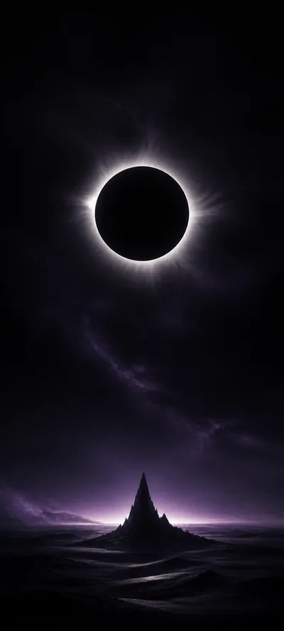 Minimal Iconic Eclipse Crown